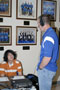 Archery coach Chad L. Karstetter is interviewed by WPTC, 'the best in college radio'
