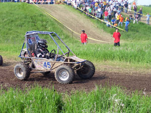 Penn College's entry in the Mini Baja Midwest
