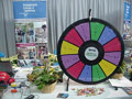 Popular 'Horticulture Wheel of Fortune' included in Natural Resources' display
