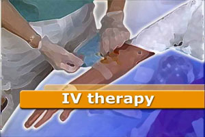 IV therapy is among the topics covered on an instructional DVD developed for Penn College nursing students.