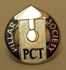 Pin honors members of The Pillar Society for including Penn College in long-term giving plans.