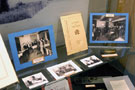 A Williamsport Technical Institute catalog of type faces and historical photos are included in the commemorative exhibit