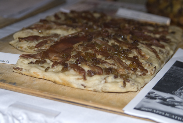 Communion Focaccia, a recipe by culinary arts student Sarah Shoop, earned second place in a raisin bread contest sponsored by the California Raisin Marketing Board. 