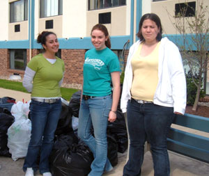 First runner-ups in recycling challenge