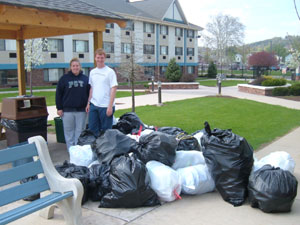 RAs Erin Scott and Patrick Butler
