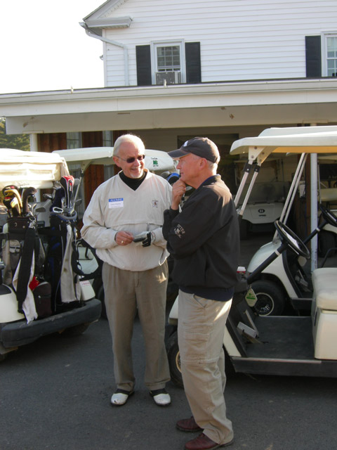 Dennis Ringling, professor of forestry, and Tom Zimmerman, associate professor of psychology