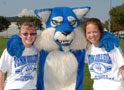 Women's cross country runners join the Penn College Wildcat for 'Media Day'