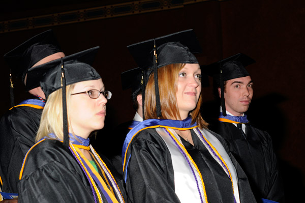 Graduates turn their eyes toward the stage – and their futures.