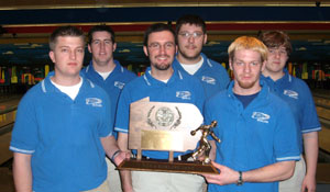 Front row (from left)%3A Jon Miglin, Jason Tolley and Paul Keeney. Back row (from left)%3A Sean Garczynski, Jarret Walter and Tim McMahon.