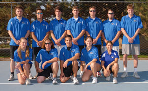 The 2006 Penn College tennis team