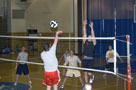 Students, staff/faculty do battle on the court