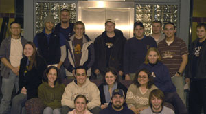 Volunteers prepare for Katrina-relief mission