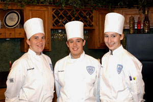 (From left) Rachel S. Hall of Altoona%3B Christine L. Faherty of Wantage, N.J.%3B and Jennifer R. McHenry of Lock Haven.