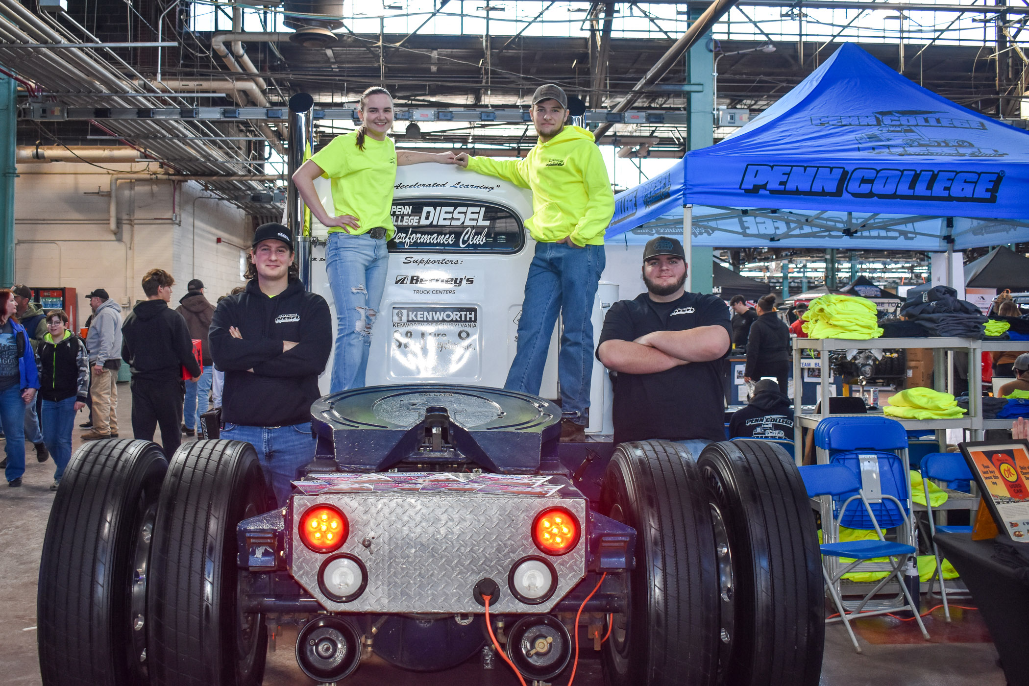 Diesel students revved up to recruit at Motorama