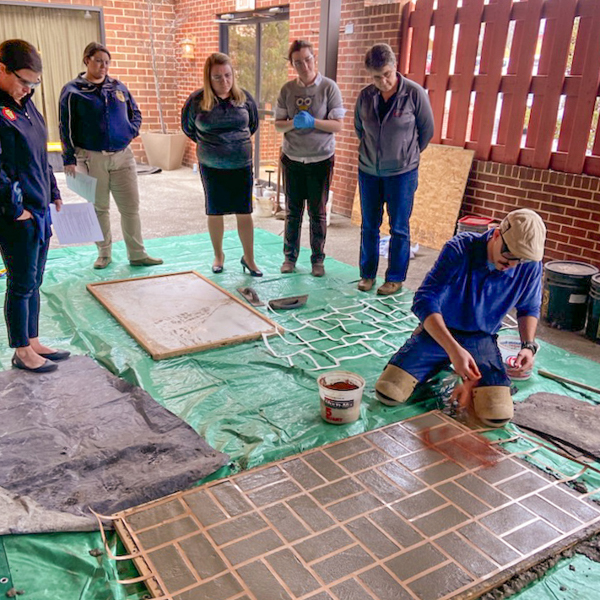 Penn College faculty share concrete know-how with FFA teachers