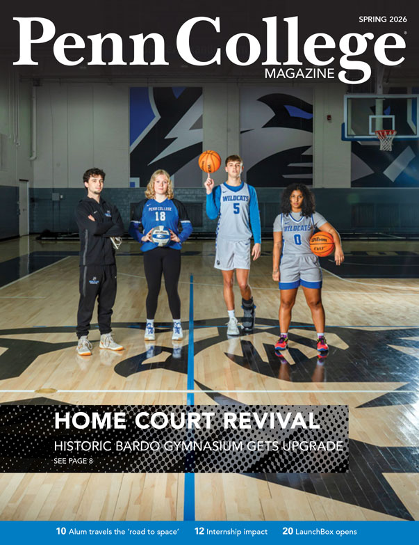 Spring 2026 Penn College Magazine Cover