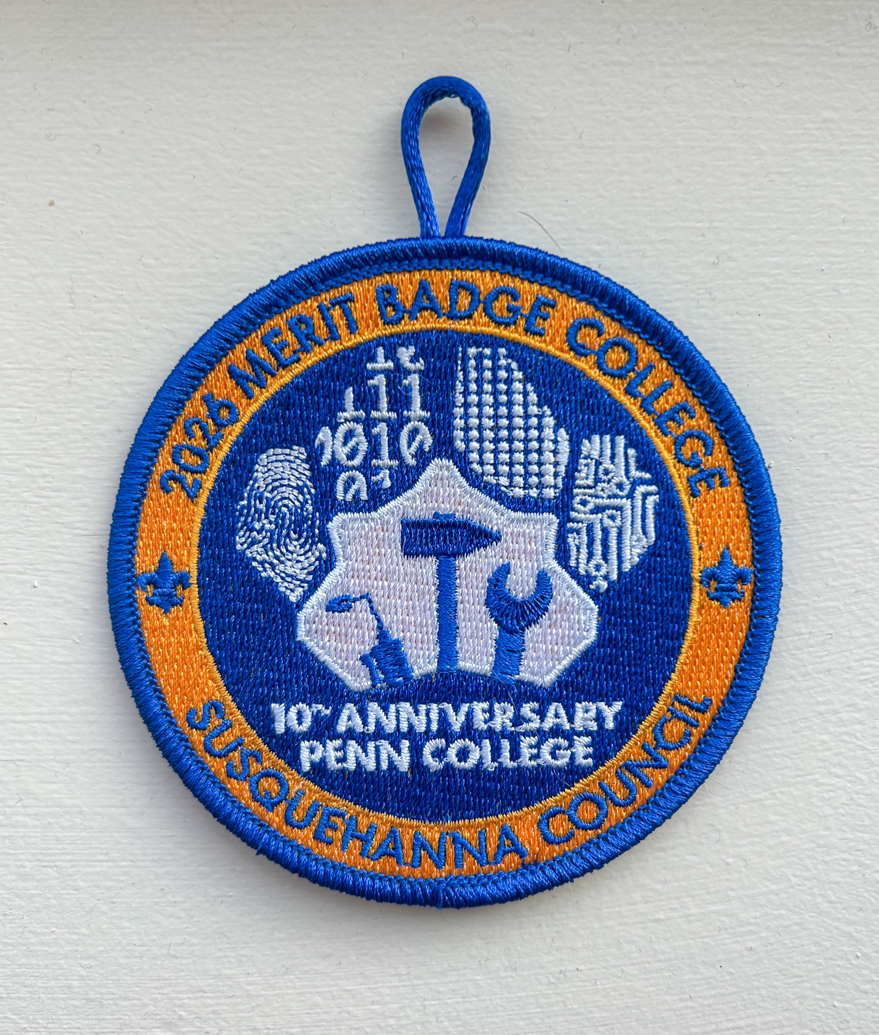Merit badge for the Susquehanna Council 2026 Merit Badge College at Penn College.