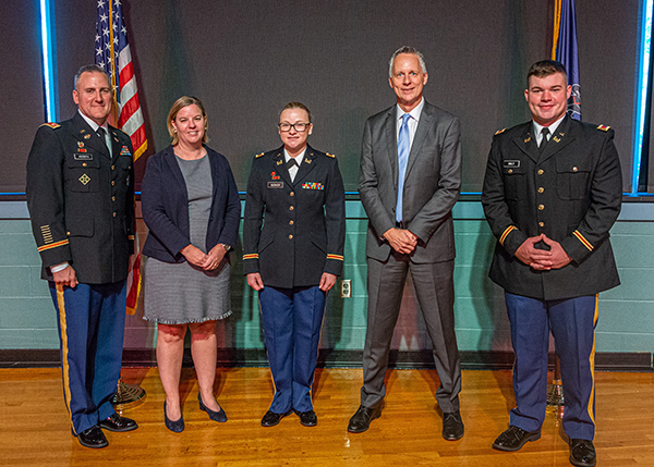 Penn College Army ROTC cadets receive commissions