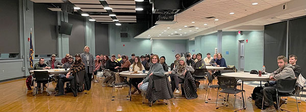 SGA Town Halls connect students with campus notables