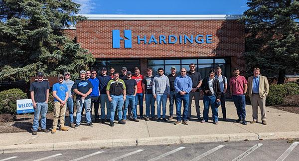 Hardinge Inc. opened its doors to Penn College faculty/staff and students this month for an informational visit to its Southern Tier manufacturing facility.