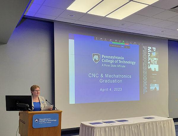 Shannon M. Munro, vice president for workforce development, discusses how Penn College is "perfectly aligned" to benefit employers.