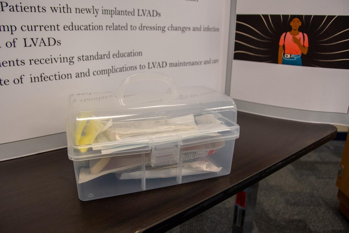 A prototype self-care box for patients with LVADs