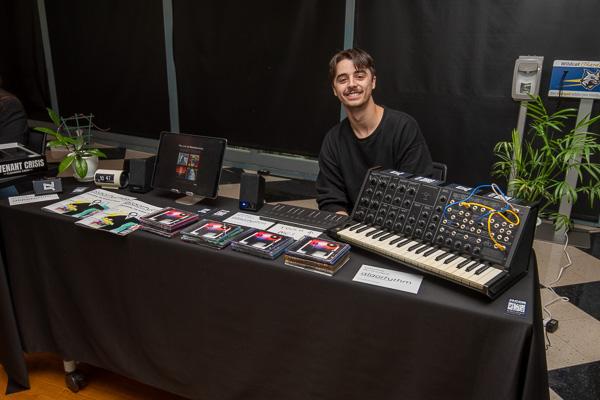 A musical presentation strikes the right note for Jacob K. Zimmerman, a graphic design senior from South Williamsport. 