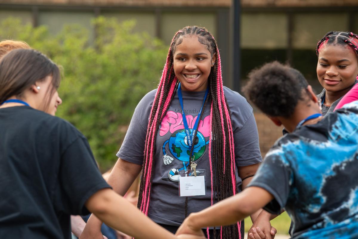 A happy smile that speaks volumes
