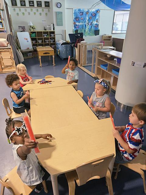 Celebrating with freezer pops