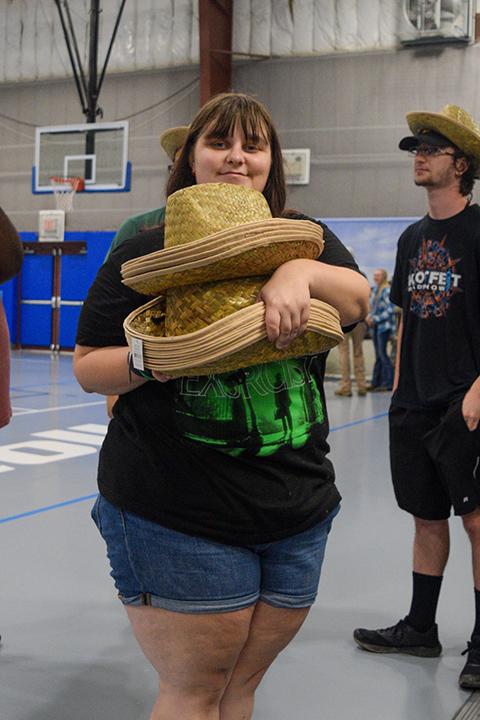 Whether a greenhorn or a rodeo professional, appropriate headgear tops the best-dressed list.
