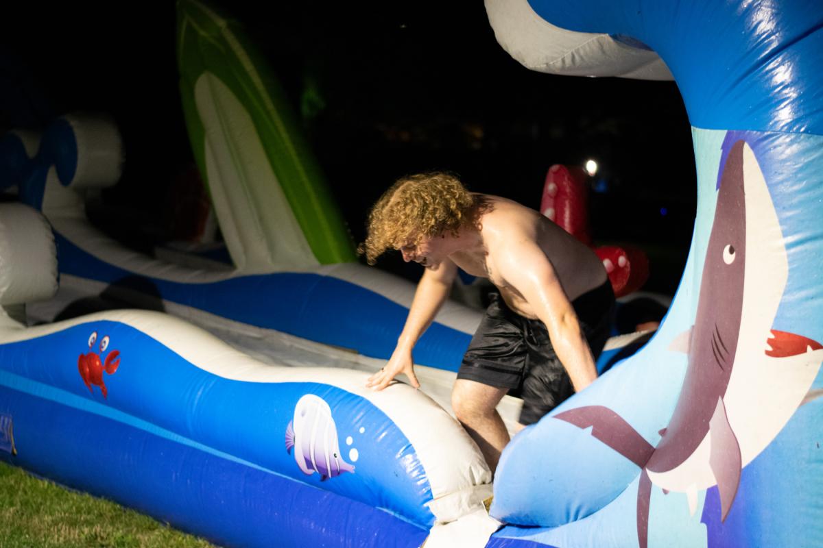 Wednesday's "Water Wars" help participants beat the heat ...