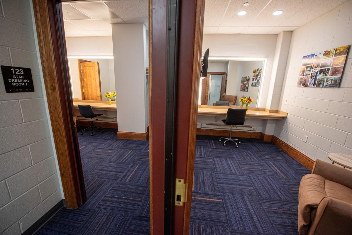 Two recently renovated CAC Star Dressing Rooms were unveiled during the PM Exchange at the historic entertainment venue, which is celebrating its 30th anniversary.