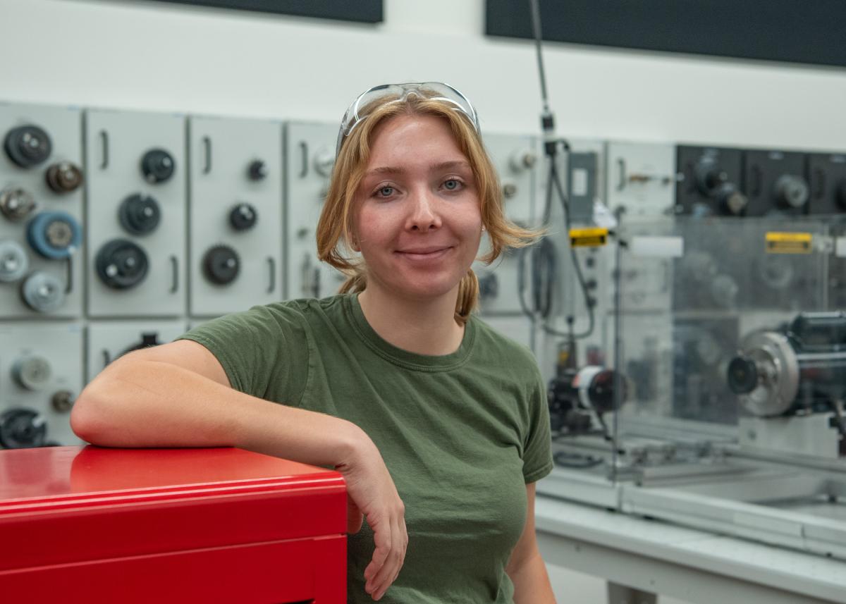Pennsylvania College of Technology student Marissa R. Rupert, of Danville, is one of six students in North America to receive a $5,000 scholarship from the PMMI Foundation of the Association for Packaging and Processing Technologies.