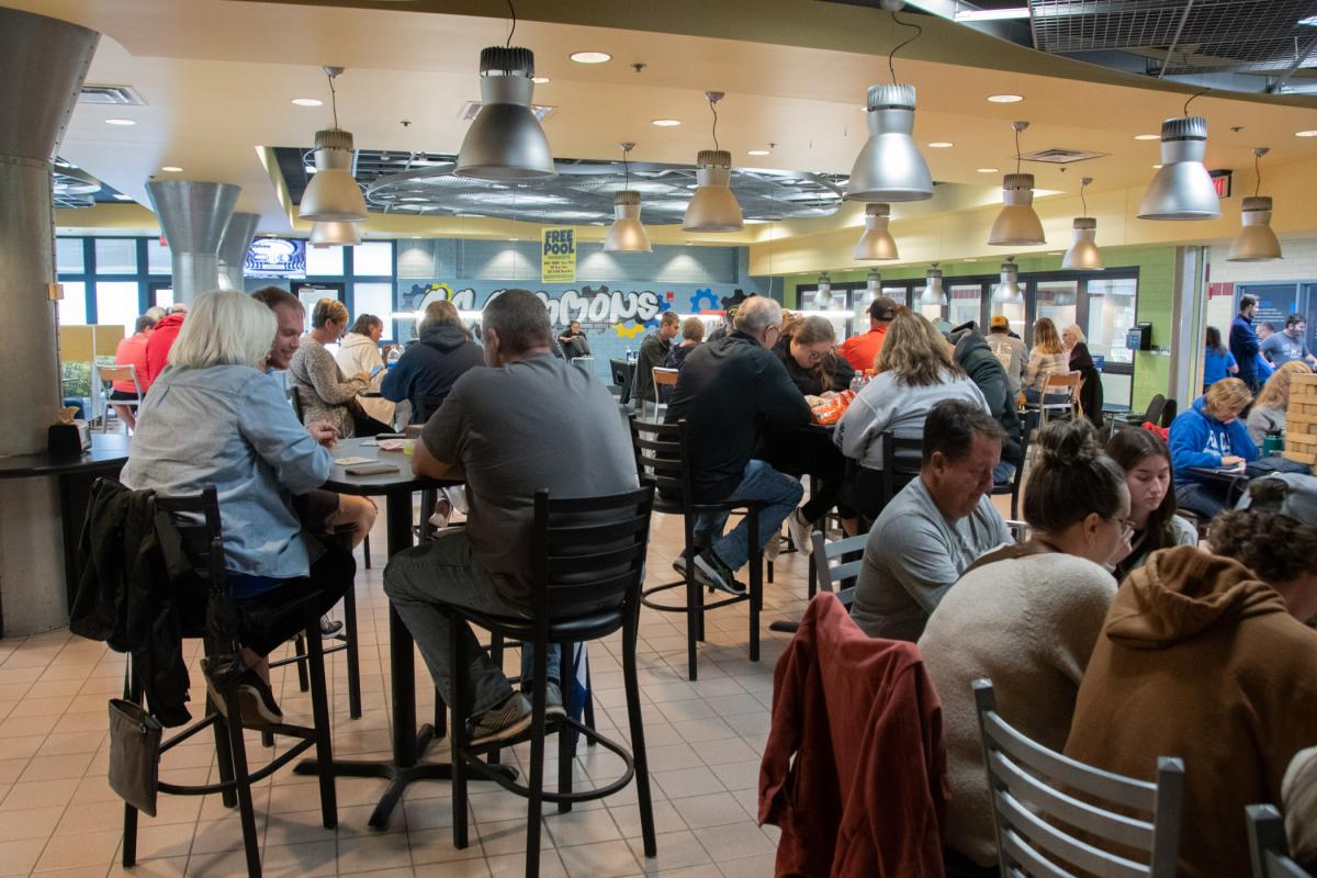 Bingo draws a standing-room-only crowd to CC Commons.