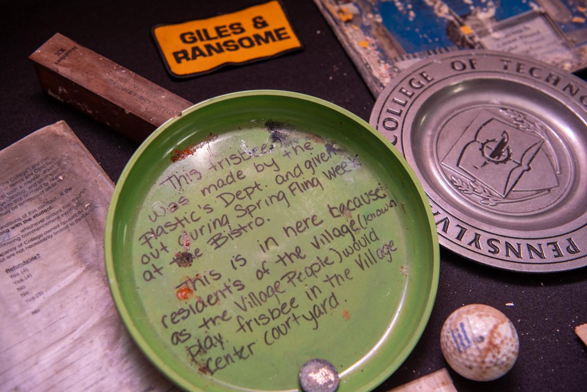 An ode to the day when “the Village People” would toss a disc or two in the complex's courtyard