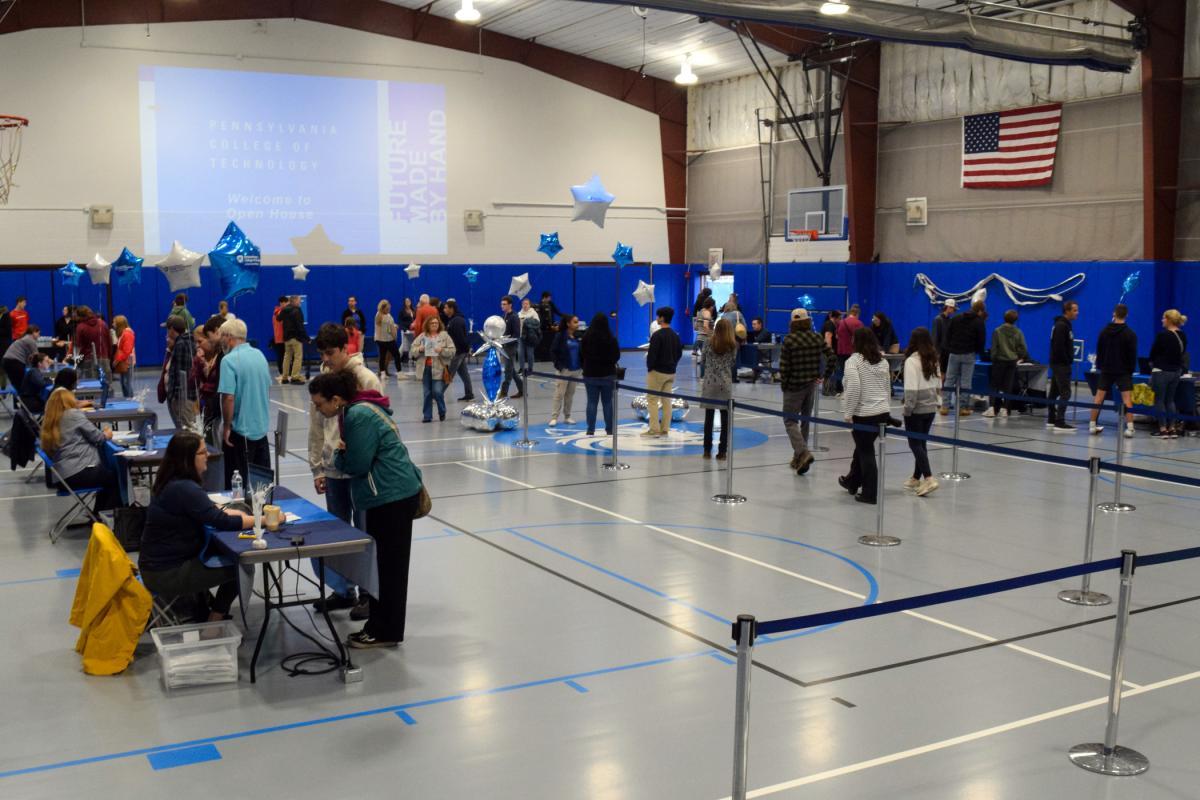 ... where check-in started families on their productive introduction to Penn College.