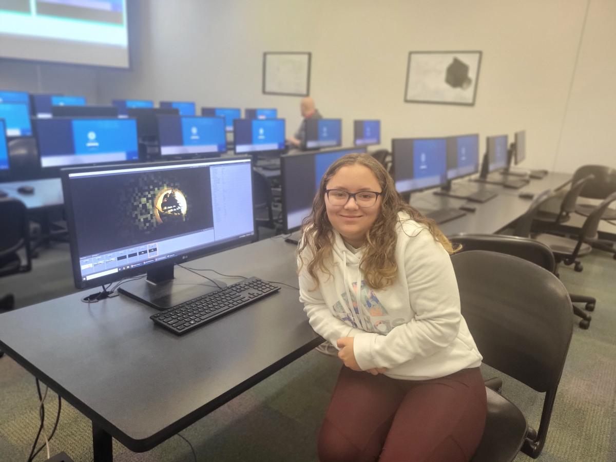 A ship sails the ghostly waters of College Avenue Labs, buoyed by Buckley's creativity.