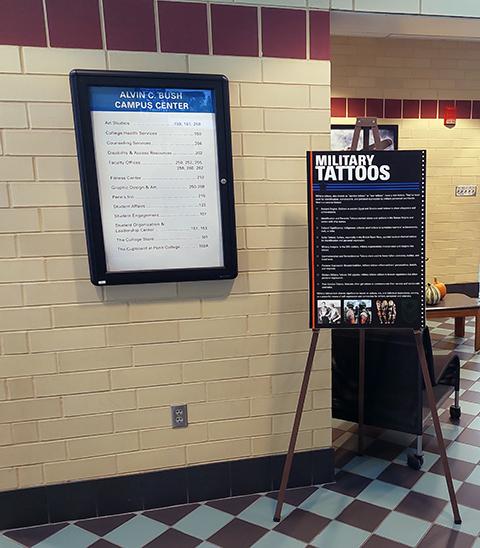 ... to the history of service personnel's tattoos.