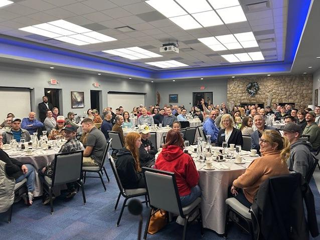 A Friday night banquet in Penn College's Thompson Professional Development Center kicks off the competition in style. (Photo provided)