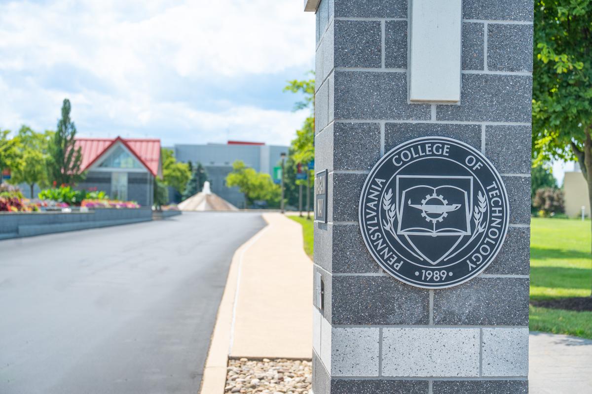Penn College's main entrance