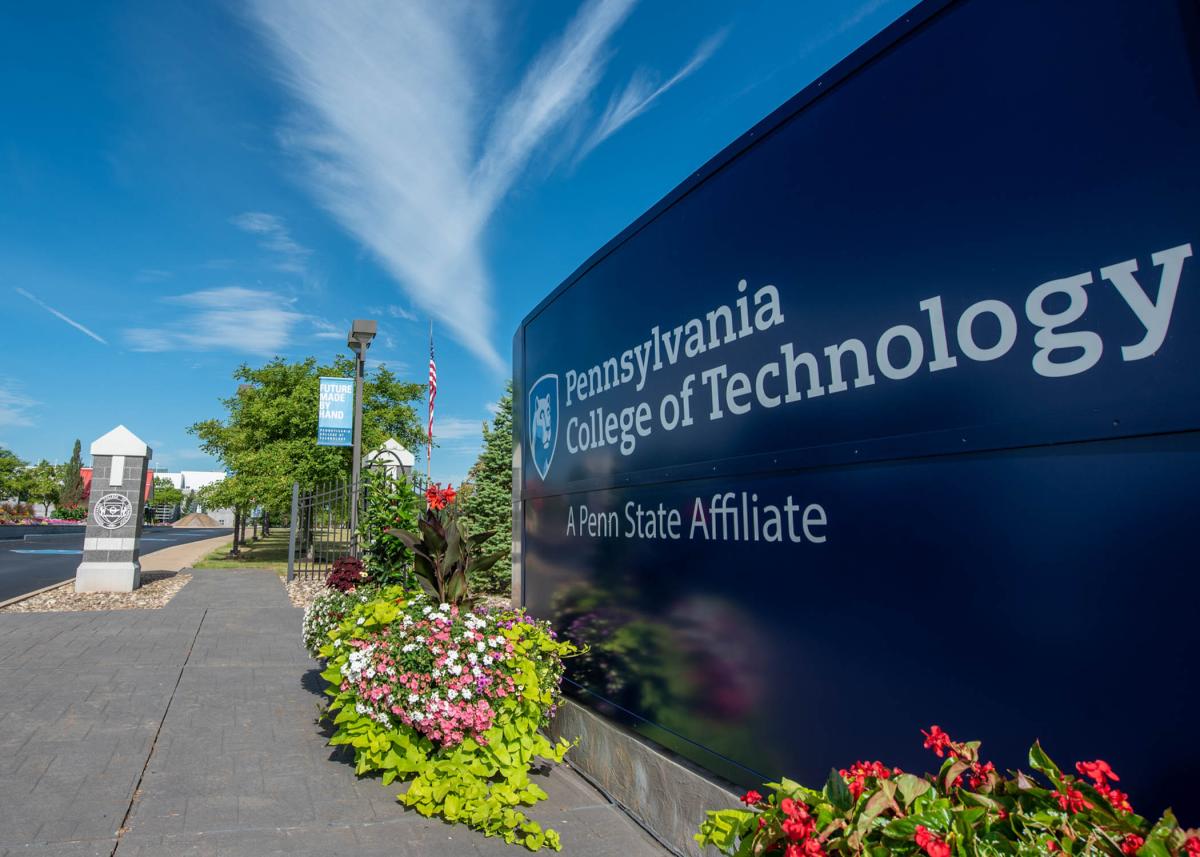 The entrance to Pennsylvania College of Technology. 