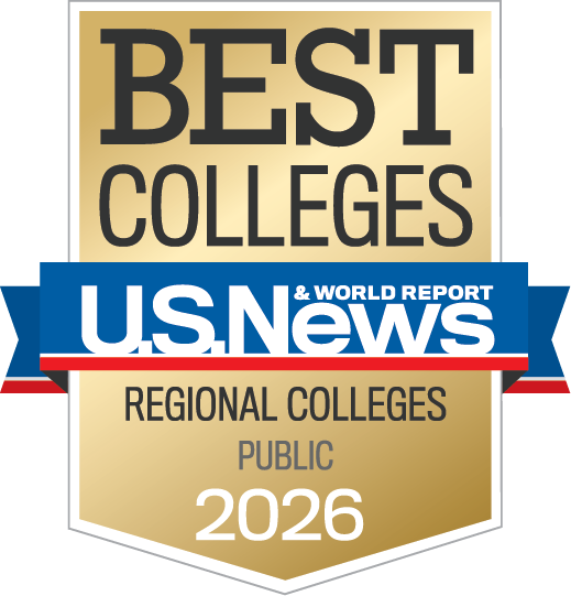 badge for U.S. News & World Report Regional College Public 2026 recognition
