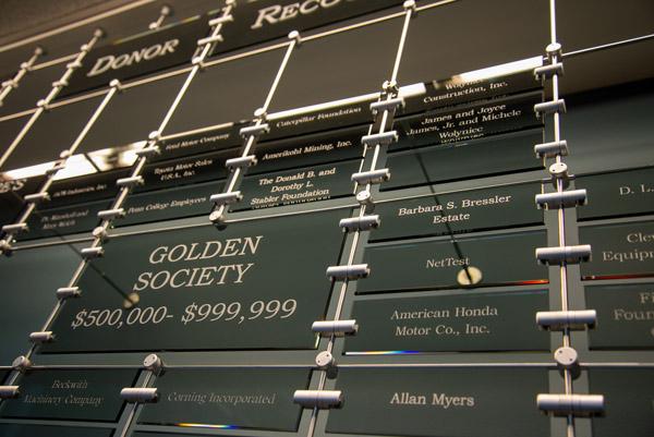 Donor Wall