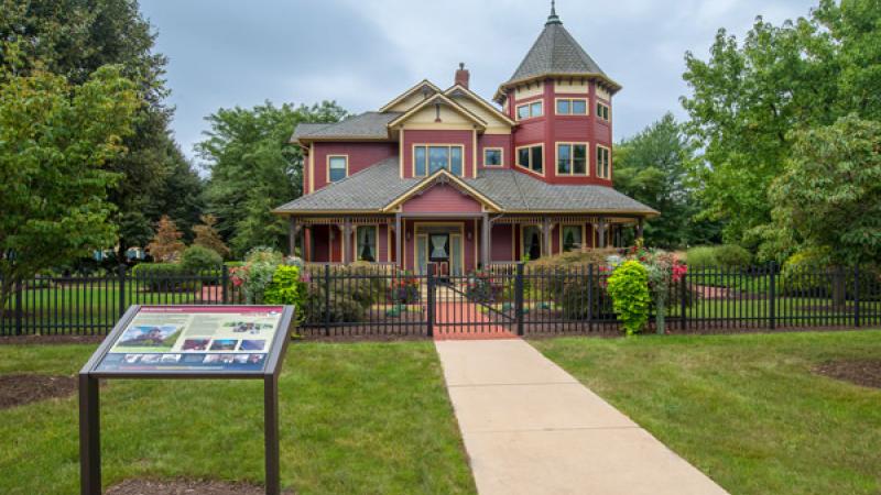 The Victorian House was designed by Mark E. Kessler , '94, architectural technology, of Gettysburg. The structure blends modern construction technologies with the rich Victorian heritage of the Williamsport neighborhood adjacent to the campus.
