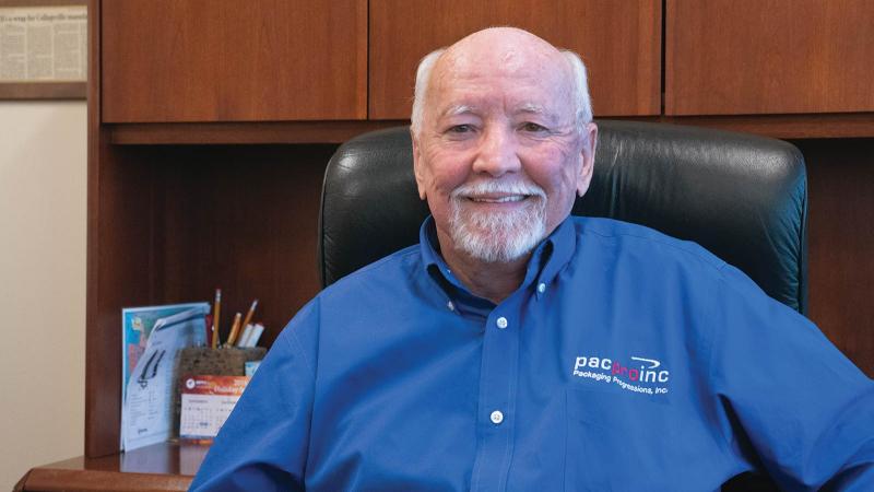 Larry A. Ward, a 1966 engineering drafting technology graduate, used the hands-on skills he honed at the college to eventually invent new packaging machinery and establish Packaging Progressions Inc.