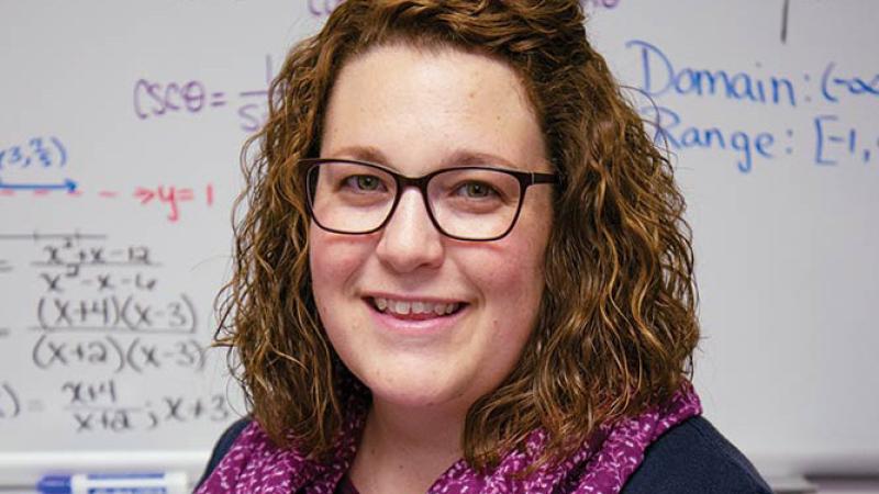 "Our primary goal in all our effort was to provide hope and empower students for success,” said Lisa D. Jacobs, instructor of mathematics, who, with Ed Owens, associate professor, piloted a new model for MTH 180. Five faculty members now participate.
