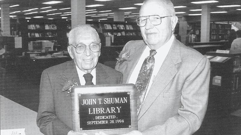 In 1981, the College opened a Learning Resources Center (LRC) inside space that is now part of the Hager Lifelong Education Center. In 1984, the library within the LRC was dedicated in honor of Dr. John T. Shuman, a Williamsport Technical Institute teacher and administrator, who also was a noted author of textbooks for vocational students.