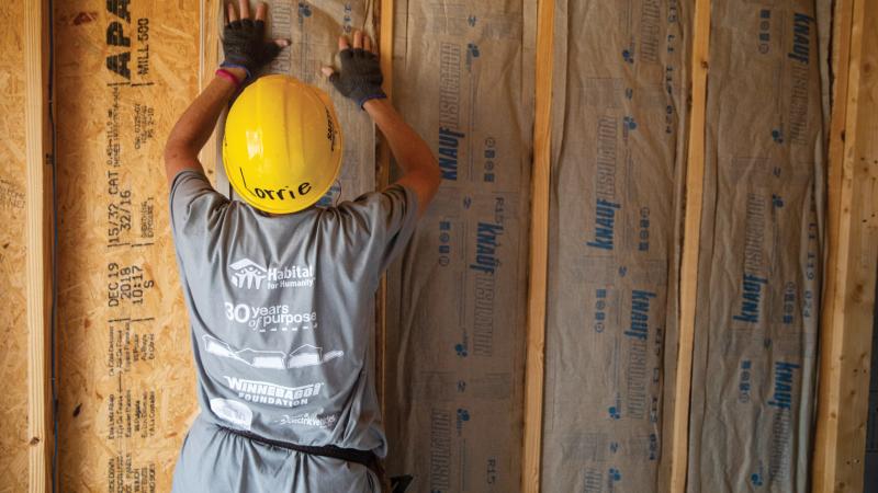 Habitat for Humanity helps to build homes across the U.S. and in 70 countries. Photo courtesy of Habitat for Humanity International