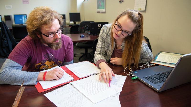 A source of support for many Penn College students is the Tutoring Center.