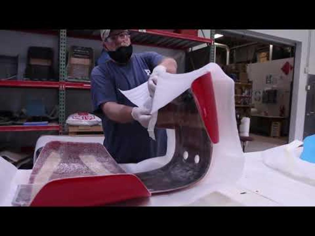 How a Rollercoaster Seat Is Made